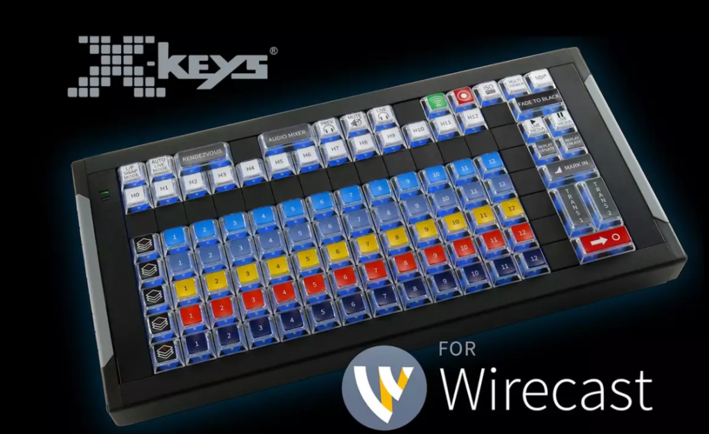 X-keys for Wirecast